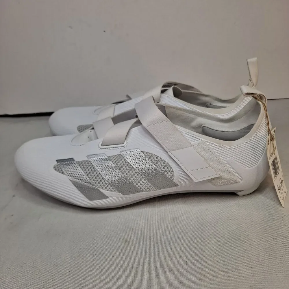 Adidas The Indoor Cycling Shoe Mens 13.5 Womens 14.5 White (Cleat Not Included)
